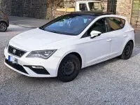 Usata Seat Leon FR 150 CV (110 kW) 2017 Bianco Berlina