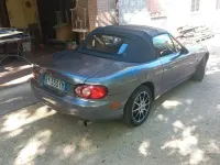 Usata Mazda MX5 110 CV (80 kW) 2001 Grigio Cabrio