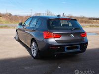 Usata BMW 118 Advantage 150 CV (110 kW) 2018 Grigio Utilitaria