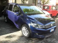 Usata VW Touran Business 150 CV (110 kW) 2018 Blu Monovolume
