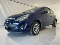 Usata Opel Corsa 85 CV (62 kW) 2014 Blu Utilitaria