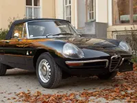 Usata Alfa Romeo Spider 109 CV (80 kW) 1966 Nero Cabrio