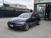 Usata BMW 118 Advantage 150 CV (110 kW) 2016 Blu Utilitaria