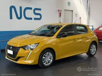 Usata Peugeot 208 Active 75 CV (55 kW) 2023 Giallo Utilitaria