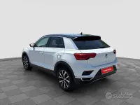 Usata VW T-Roc Style 116 CV (85 kW) 2019 Pure white con tetto nero SUV