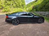 Usata Audi A5 S-Line 245 CV (180 kW) 2014 Grigio Coupé