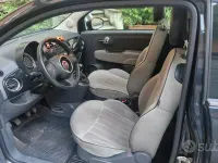 Usata Fiat 500 Lounge 69 CV (50 kW) 2014 Nero Berlina