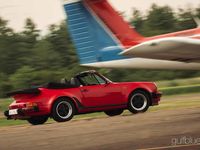 Usata Porsche 911 Turbo Cabriolet 286 CV (210 kW) 1989 Rosso Cabrio