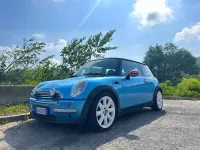 Usata Mini Cooper 116 CV (85 kW) 2002 Blu Utilitaria