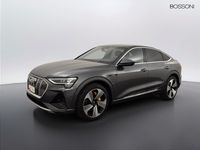 Usata Audi e-tron Sportback S-Line 158 kW (215 CV) 2022 Grigio SUV