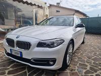 Usata BMW 520 Luxury Line 184 CV (135 kW) 2013 Bianco Station wagon