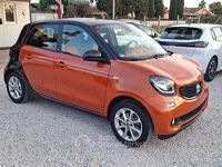 Usata Smart ForFour Passion 71 CV (52 kW) 2015 Arancione Utilitaria