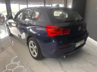 Usata BMW 118 150 CV (110 kW) 2018 Bluazzurro Berlina