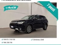 Usata Mitsubishi Outlander Instyle 150 CV (110 kW) 2015 Nero SUV