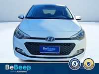 Usata Hyundai i20 GO! 75 CV (55 kW) 2017 Bianco pastello Berlina