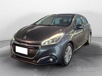 Usata Peugeot 208 Access 82 CV (60 kW) 2017 Grigio Utilitaria