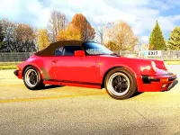 Usata Porsche 964 231 CV (169 kW) 1989 Rosso Cabrio