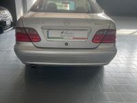 Brugt Mercedes CLK200 Elegance 163 HK (119 kW) 2002 Sølv Coupe