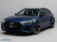 Usata Audi RS6 Ambiente 600 CV (441 kW) 2023 Blu Station wagon