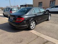 Usata Mercedes C220 Avantgarde 170 CV (125 kW) 2007 Nero Berlina