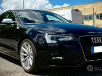 Usata Audi A5 S-Line 136 CV (100 kW) 2015 Nero Coupé