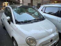 Usata Fiat 500 69 CV (50 kW) 2009 Bianco Cabrio
