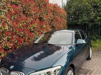 Usata BMW 114 Urban Line 95 CV (69 kW) 2015 Blu/azzurro Utilitaria