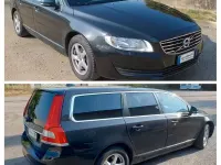 Usata Volvo V70 136 CV (100 kW) 2015 Nero Station wagon