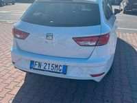 Usata Seat Leon 75 CV (55 kW) 2012 Bianco Berlina