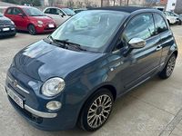 Usata Fiat 500C 69 CV (50 kW) 2014 Blu Cabrio