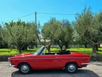 Usata Fiat 600D 30 CV (22 kW) 1960 Rosso Cabrio