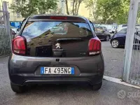 Usata Peugeot 108 Allure 69 CV (50 kW) 2015 Grigio Berlina
