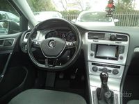 Usata VW Golf VII Comfortline 110 CV (80 kW) 2014 Grigio Berlina