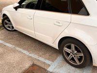 Usata Audi A3 Sport 116 CV (85 kW) 2018 Bianco Berlina