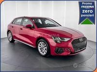 Usata Audi A3 150 CV (110 kW) 2022 Rosso Berlina