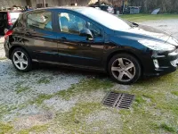 Usata Peugeot 308 80 CV (58 kW) 2009 Nero Utilitaria