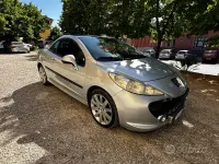 Usata Peugeot 207 CC 109 CV (80 kW) 2007 Grigio Cabrio