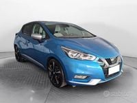 Usata Nissan Micra N-Connecta 90 CV (66 kW) 2018 Azzurro metallizzato Utilitaria