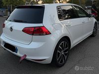 Usata VW Golf VII 110 CV (80 kW) 2016 Bianco Utilitaria