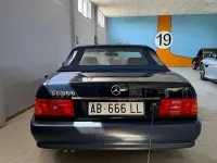 Usata Mercedes SL500 320 CV (235 kW) 1993 Blu/azzurro Cabrio