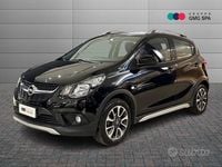 Usata Opel Karl Rocks 73 CV (53 kW) 2019 Nero Utilitaria
