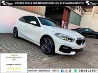 Usata BMW 116 Sport Line 109 CV (80 kW) 2021 Bianco Utilitaria