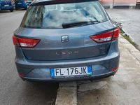 Usata Seat Leon 110 CV (80 kW) 2018 Grigio Station wagon