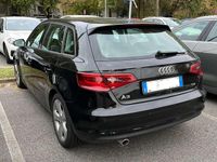Usata Audi A3 Business 110 CV (80 kW) 2015 Nero Berlina