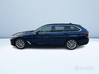 Usata BMW 520 Luxury Line 190 CV (139 kW) 2021 Blu metallizzato Station wagon