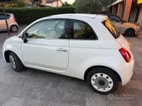 Usata Fiat 500 Lounge 69 CV (50 kW) 2017 Bianco Utilitaria