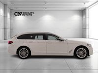 Usata BMW 520 Luxury Line 190 CV (139 kW) 2022 Bianco Station wagon