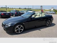 Usata BMW 650 Cabriolet Efficient Dynamics 367 CV (269 kW) 2006 Nero Cabrio