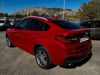 Usata BMW X4 M Sport 190 CV (139 kW) 2016 Rosso SUV