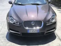 Usata Jaguar XF Premium Luxury 241 CV (177 kW) 2011 Marrone Berlina